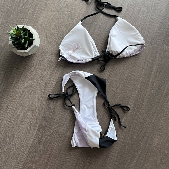 My Bikini Story Brazilian Bikini Bottom and Triangle Top - Picture 13 of 14